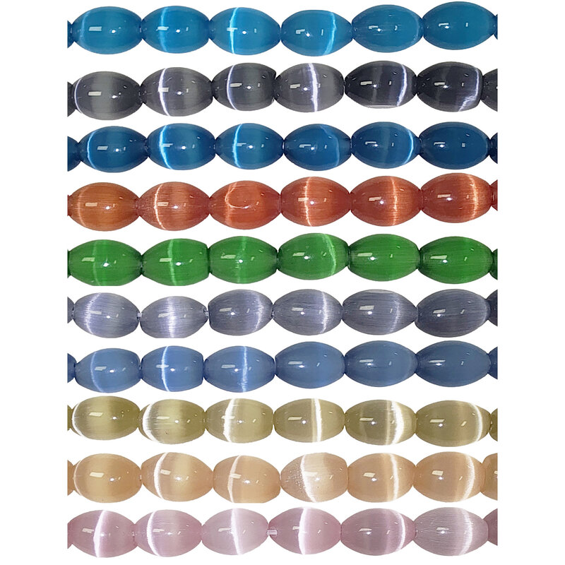 Cat Eye Oval 16" Strand