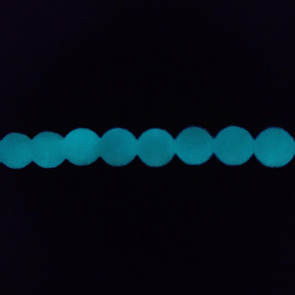 Glow in the Dark Beads 16" Strand