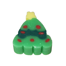 Christmas Tree Fimo Beads 12pcs 9x10mm