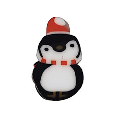 Penguin Fimo Beads 12pcs 7x9mm
