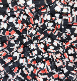 Penguin Fimo Beads 12pcs 7x9mm