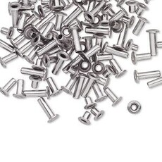 Stainless Steel Eyelets Mix 3.5x3mm-7x3.5mm100pcs