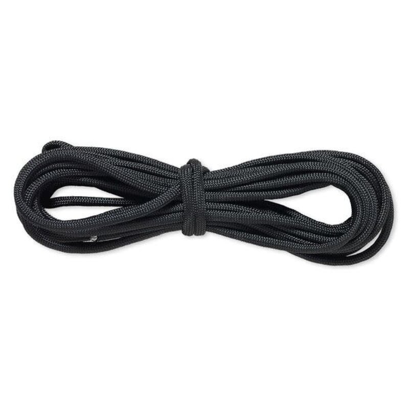 - Black Nylon Parachute Cord 4mm 16 feet