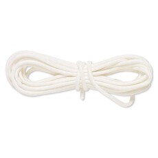 - White Nylon Parachute Cord 4mm 16 feet