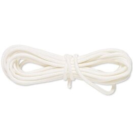 - White Nylon Parachute Cord 4mm 16 feet