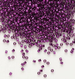 Miyuki Delica #11 Opaque Nickel-Plated Dyed Color Dark Magenta DB0463M 50gms