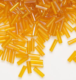 Preciosa Czech Bugle Bead #3 Loose TL RB Hyacinth 50gm pkg.