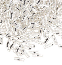 Preciosa Czech Bugle Bead TD #3 Loose SL Crystal 50gm pkg.