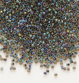 Miyuki Delica #11 TL Blue-lined RB Light Topaz DB0089V 7.5gms