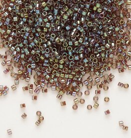Miyuki Delica  #11 TL Rainbow Gold Luster Root Beer DB0122V 7.5gms