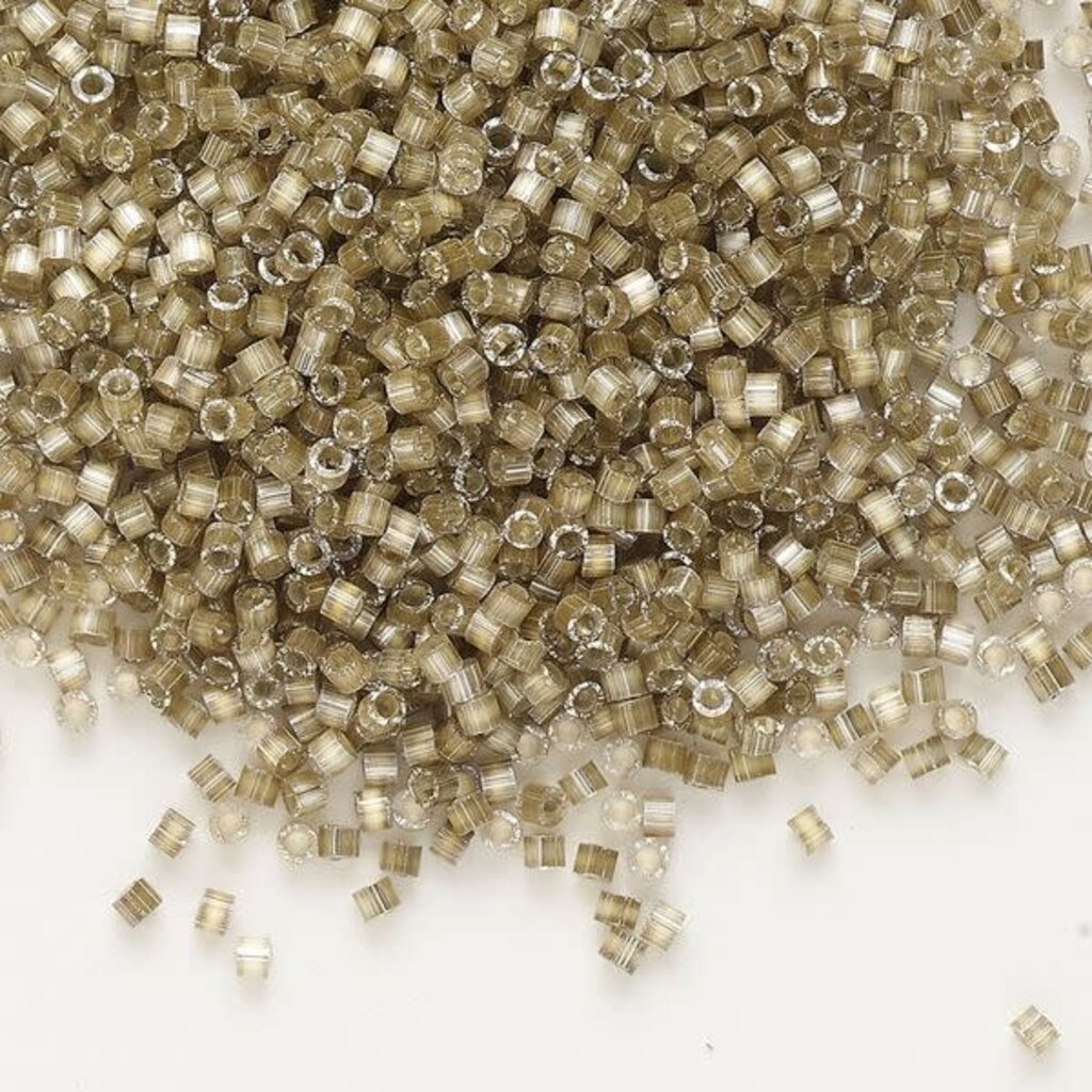 Miyuki Delica  #11 Opaque Silk Satin SL Taupe DB0671V 7.5gms