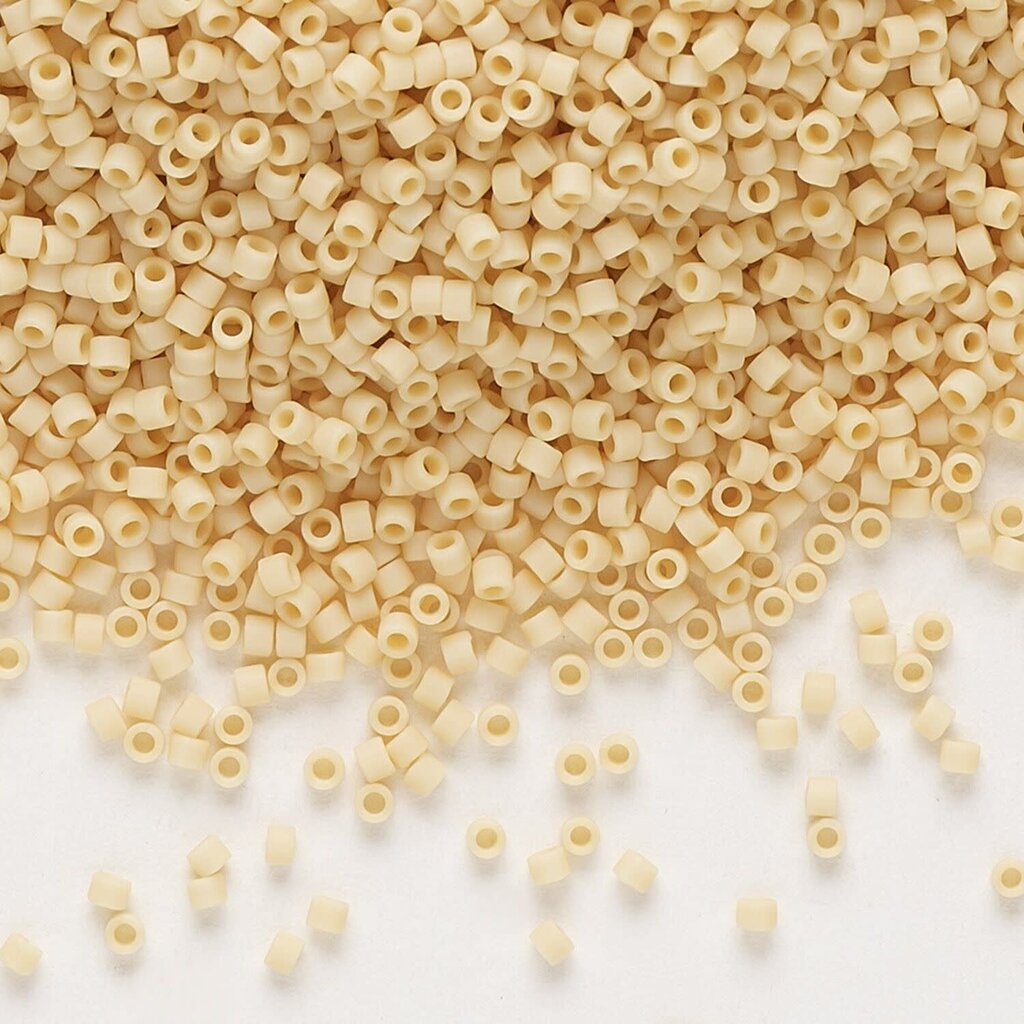 Delica  #11 Opaque Matte Pear DB1581V 7.5gms