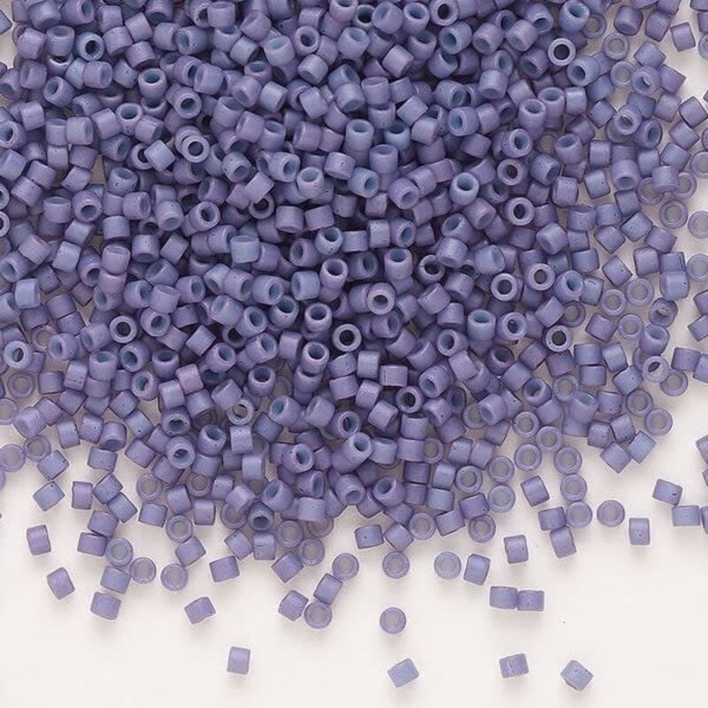 Miyuki Delica  #11 OPQ Matte Lavender Light Blue DB0799V 7.5gms