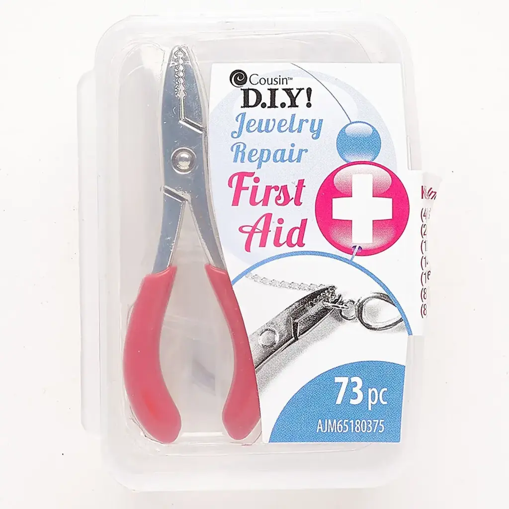 CousinDIY Jewelry Repair First Aid Kit 73pcs.