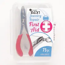 CousinDIY Jewelry Repair First Aid Kit 73pcs.