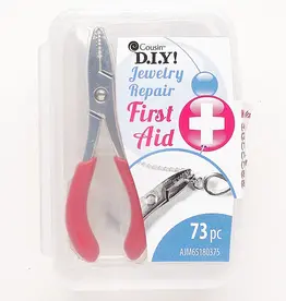 CousinDIY Jewelry Repair First Aid Kit 73pcs.
