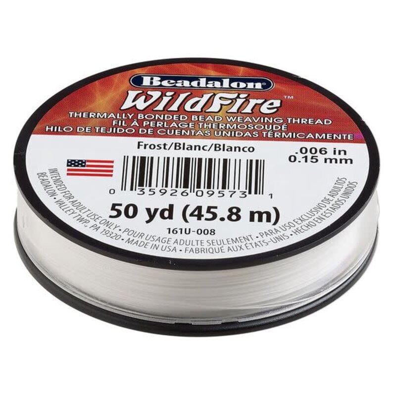 Beadalon Beadalon WildFire Frost .006/0.15mm 10LB 50yd