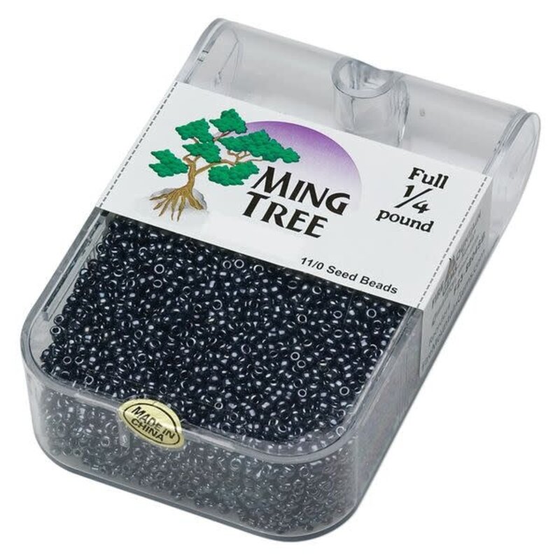 Ming Tree Ming Tree #11 Opaque Luster Black 1/4 Pound pkg.