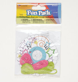 Kumihimo Braiding  Kit (3-7/8" Diameter Disk & Cord)