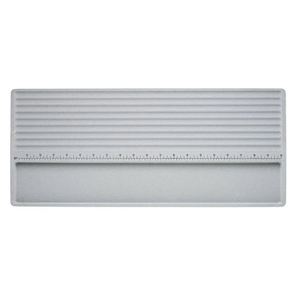 Pearl Bead Board 20-3/4 x 9 x 3/4 inches Grey