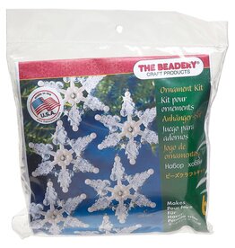 The Beadery Iceflakes Ornament Kit (Makes (6) 4-inch ornaments)
