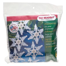 The Beadery Iceflakes Ornament Kit (Makes (6) 4-inch ornaments)