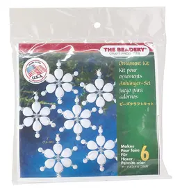 Snowflake Ornament Kit (Makes (6) 3-inch ornaments)