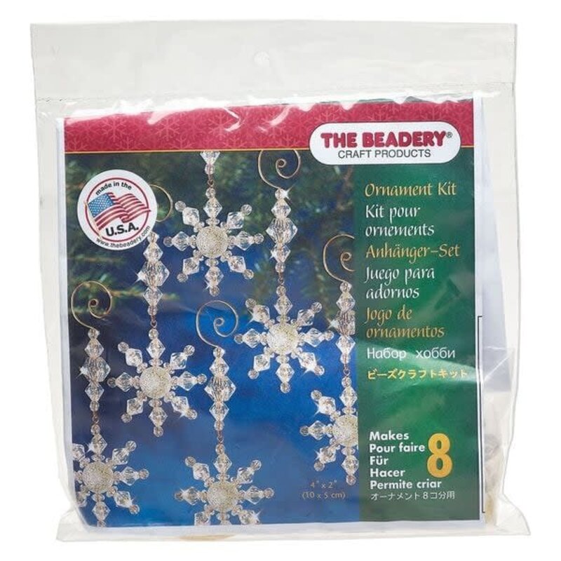 Snow Danglers Ornament Kit (Makes (8) 4x2-inch ornaments)