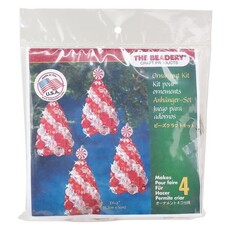 The Beadery Tree Ornament Kit (Makes (4) 3.25 x 2-inch ornaments)