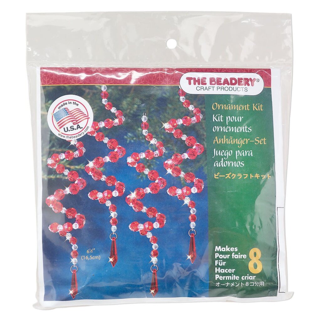 The Beadery Twist Ornament Kit (Makes (8) 6.5-inch ornaments)