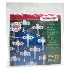 The Beadery Angel Ornament Kit (Makes (18) 2x1.5-inch ornaments)