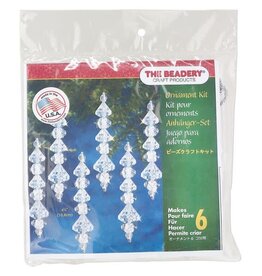 Icicles Ornament Kit (Makes (6) 4.25-inch ornaments)