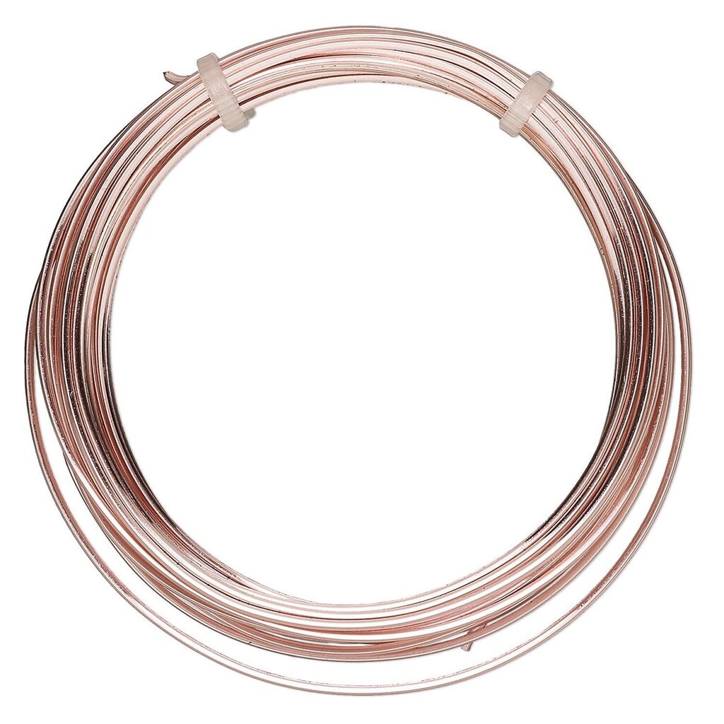 ParaWire ParaWire Rose Gold-Finished Copper Square Wire