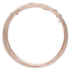 ParaWire ParaWire Rose Gold-Finished Copper Half-Round Wire