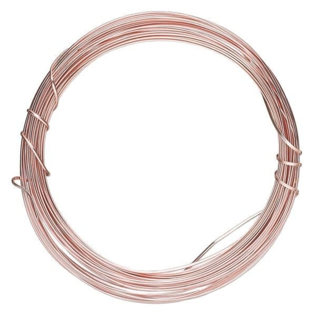 ParaWire ParaWire Rose Gold-Finished Copper Half-Round Wire