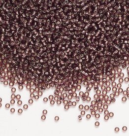 Miyuki #15 Rocaille Seed Bead TP SL Dark Smoky Amethyst 25gms