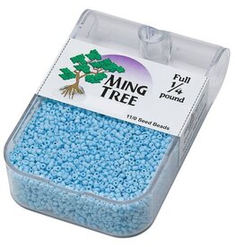 Ming Tree Ming Tree #11 Opaque Turquoise Blue 1/4 Pound pkg.