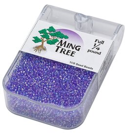 Ming Tree Ming Tree #11 Translucent Rainbow Blue 1/4 Pound pkg.