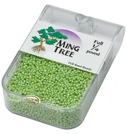 Ming Tree Ming Tree #11 Opaque Luster Lime Green 1/4 Pound pkg.