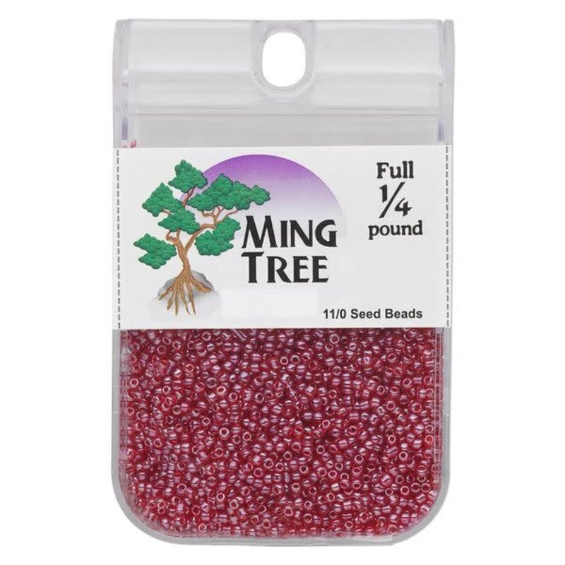 Ming Tree Ming Tree #11 Translucent Luster Ruby Red 1/4 Pound pkg.