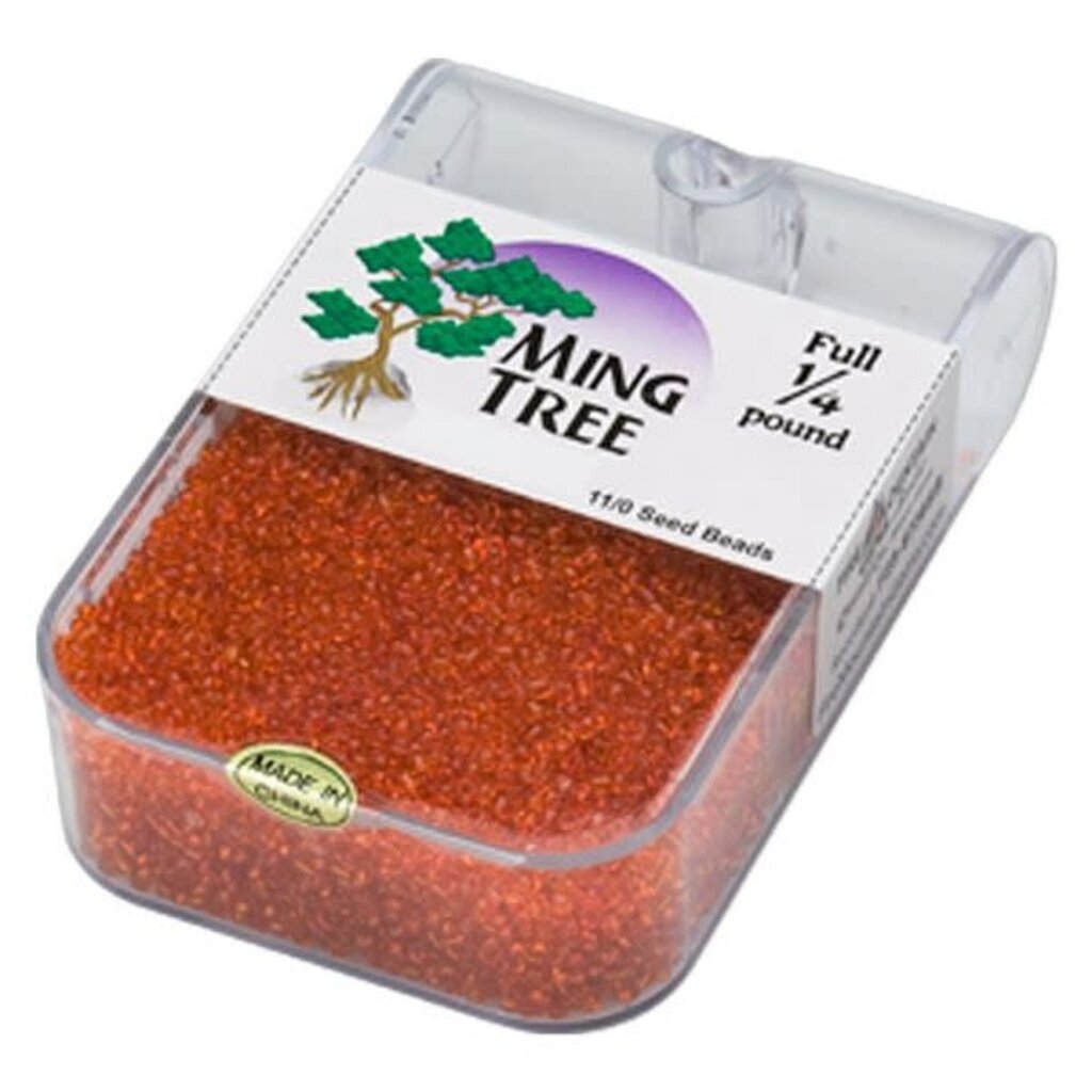 Ming Tree Ming Tree #11 Transparent Orange 1/4 Pound pkg.