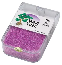 Ming Tree Ming Tree #11 Transparent Color-lined Lilac 1/4 Pound pkg.