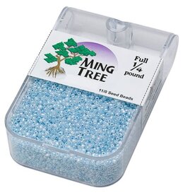 Dyna-Mites Ming Tree #11 Opaque Ceylon Turquoise Blue 1/4 Pound pkg.