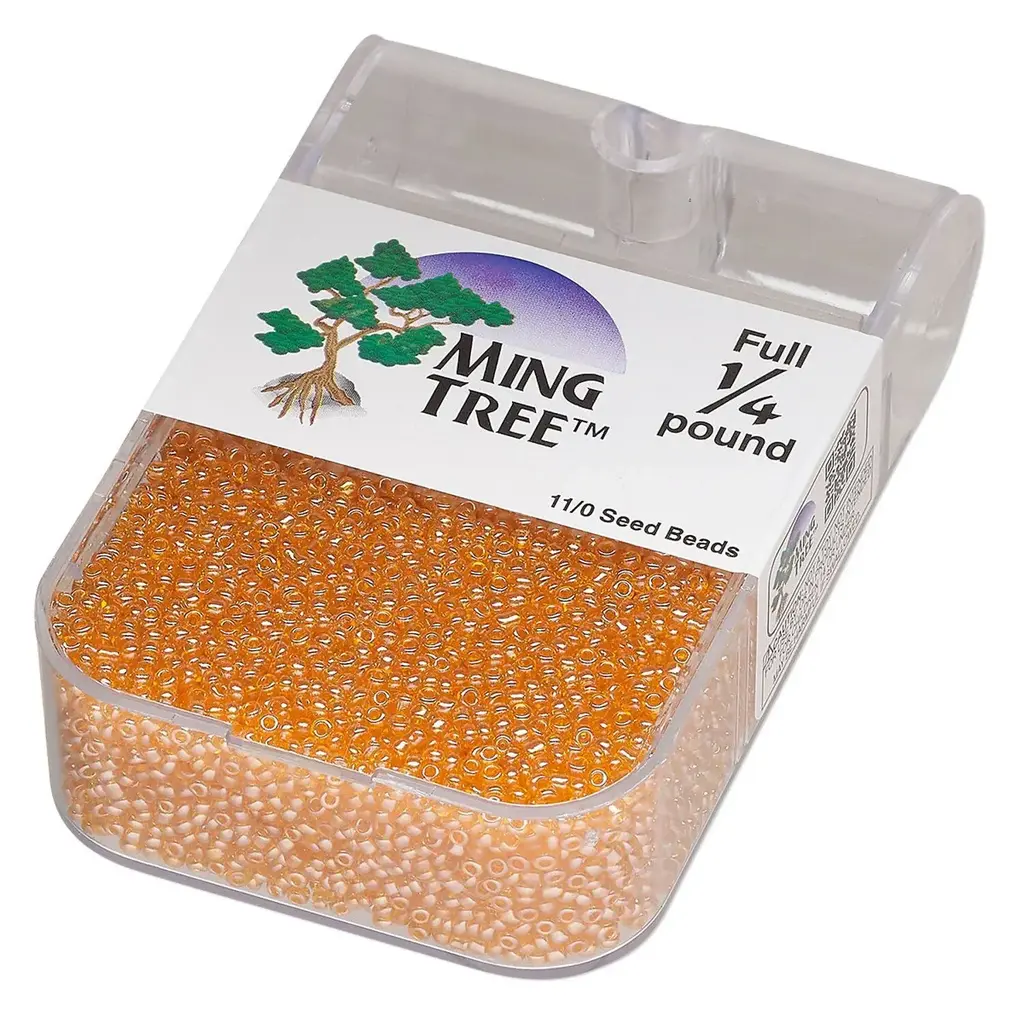 Ming Tree Ming Tree #11  Translucent Luster Orange 1/4 Pound pkg.