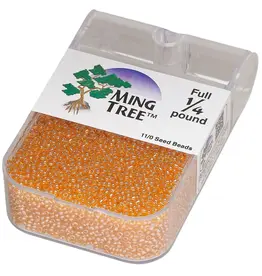 Ming Tree Ming Tree #11  Translucent Luster Orange 1/4 Pound pkg.