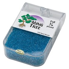 Ming Tree Ming Tree #11 Transparent Ocean Blue 1/4 Pound pkg.