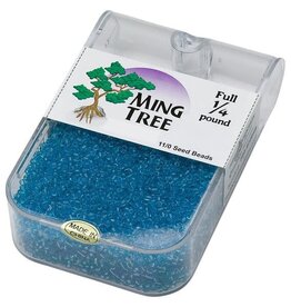 Ming Tree Ming Tree #11 Transparent Ocean Blue 1/4 Pound pkg.