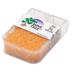 Ming Tree Ming Tree #11 Transparent Color-lined Orange 1/4 Pound pkg.