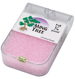 Ming Tree Ming Tree #11 Transparent Pink 1/4 Pound pkg.