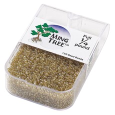 Ming Tree Ming Tree #11 Translucent Luster Amber Yellow 1/4 Pound pkg.